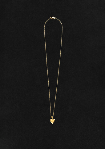 Tiny Heart Pendant — Gold