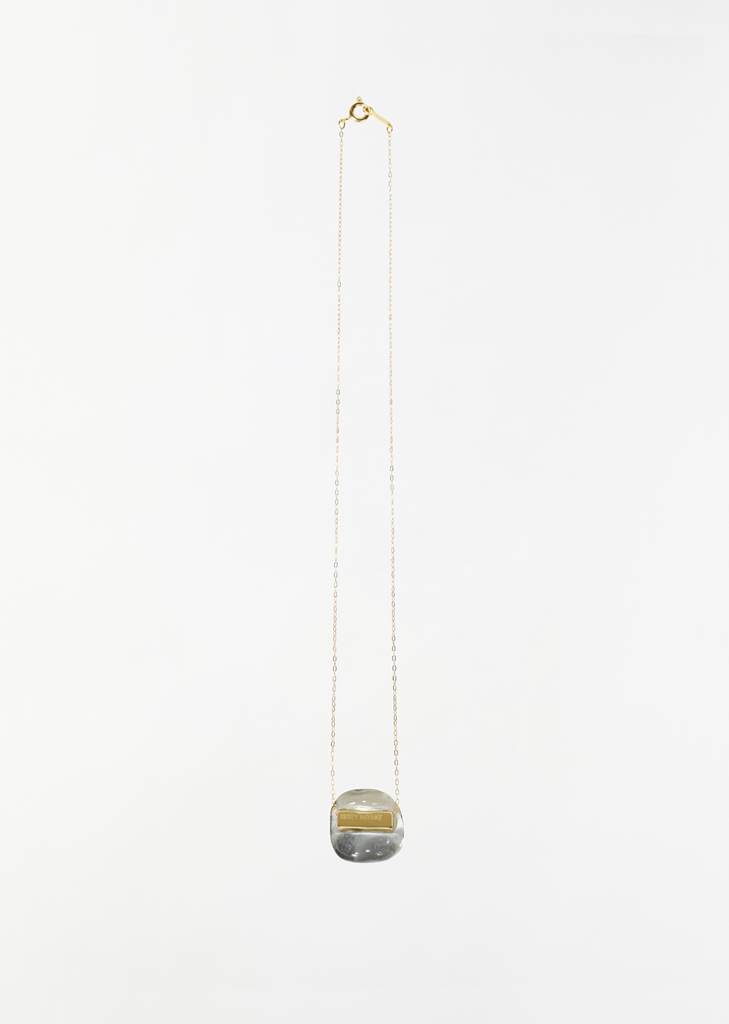 Glass ACC Necklace — Gold