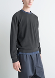Crew Neck Cotton Wool Sweatshirt