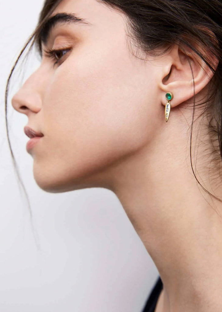 Grass Beam Earrings