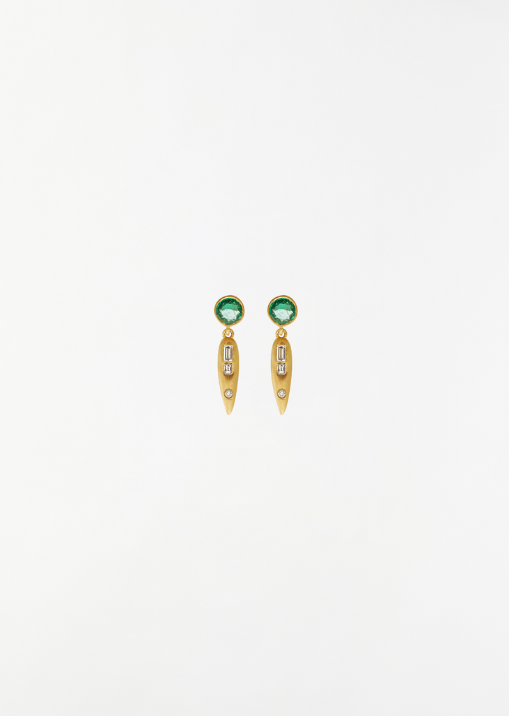 Grass Beam Earrings