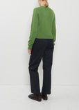 Light Cashmere Sweater — Green