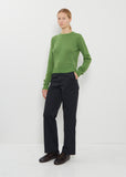 Light Cashmere Sweater — Green
