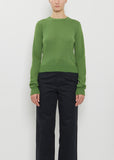 Light Cashmere Sweater — Green