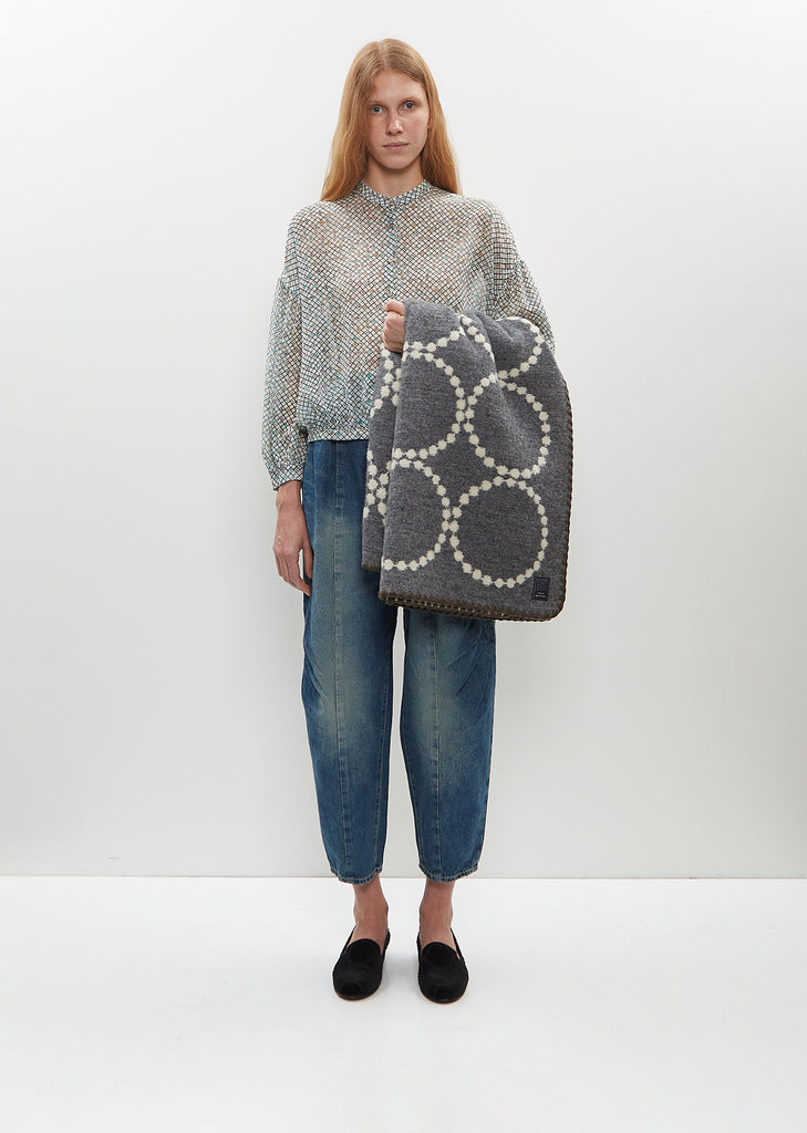Tambourine Wool Blanket, Large