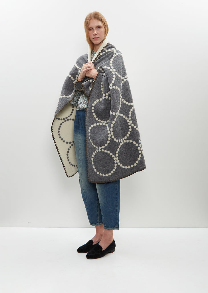 Tambourine Wool Blanket, Large