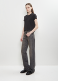 Cotton Denim Bootcut Jean