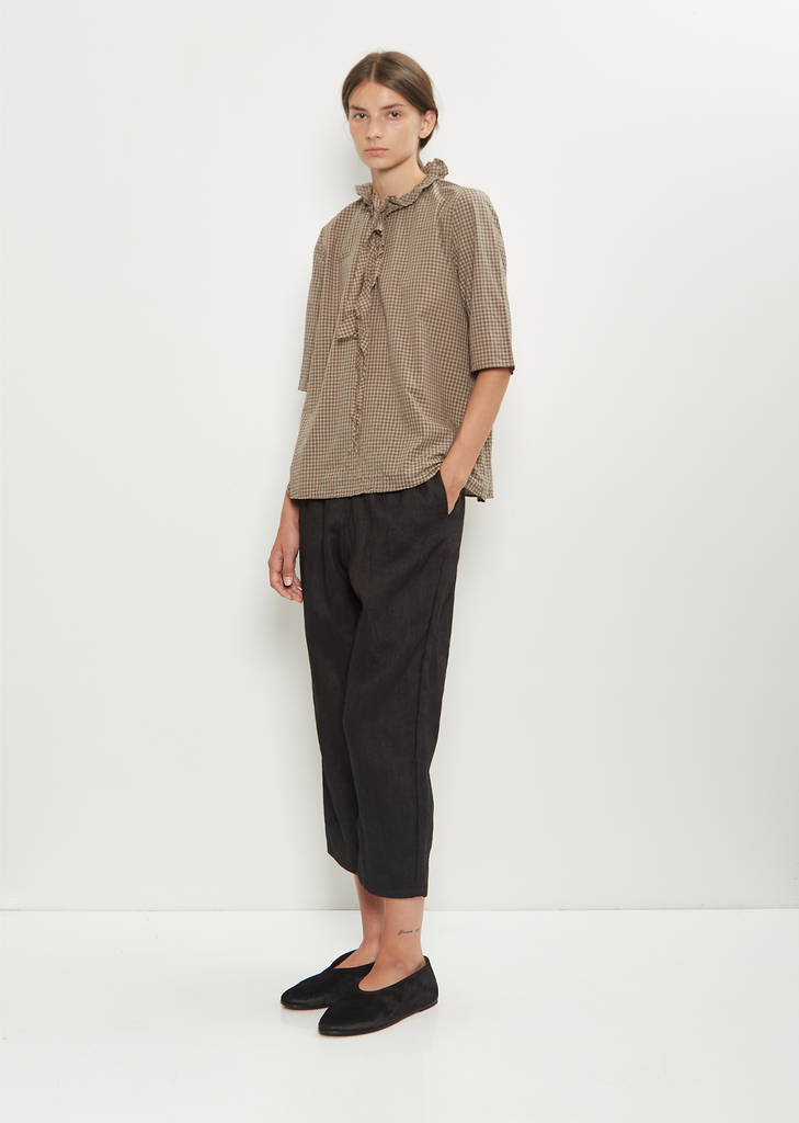 Linen Wool Tapered Pant
