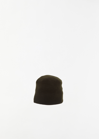 Double Edge Wool ZZ Hat — Dark Green