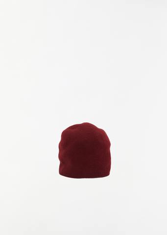 Taiga Wool E Beanie — Burgundy