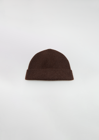 Wool Beanie — Mushroom Melange