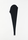 Merino Wool Head Scarf — Black
