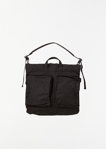 Technical Gabardine Helmet Bag