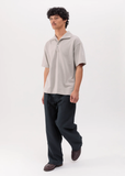 Polo Tee — Greige