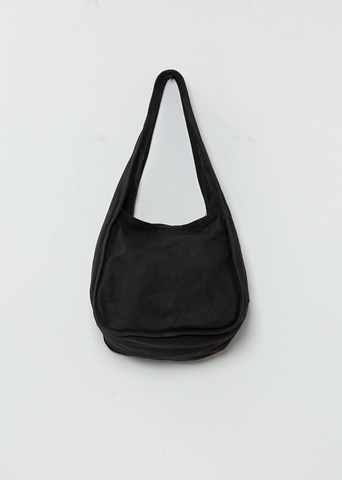 Hobo leather Bag — Black