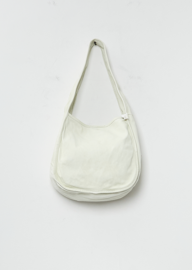 Hobo Leather Bag — White
