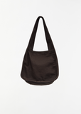 Leather Hobo Leather Bag — Dark Brown