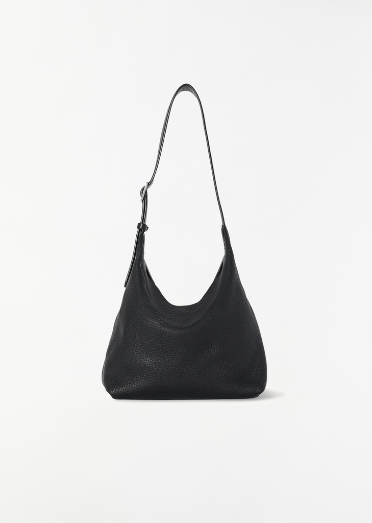 Isa Leather Bag — Black