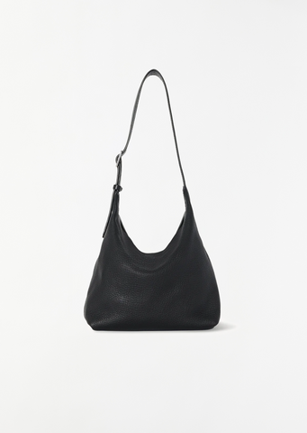 Isa Leather Bag — Black