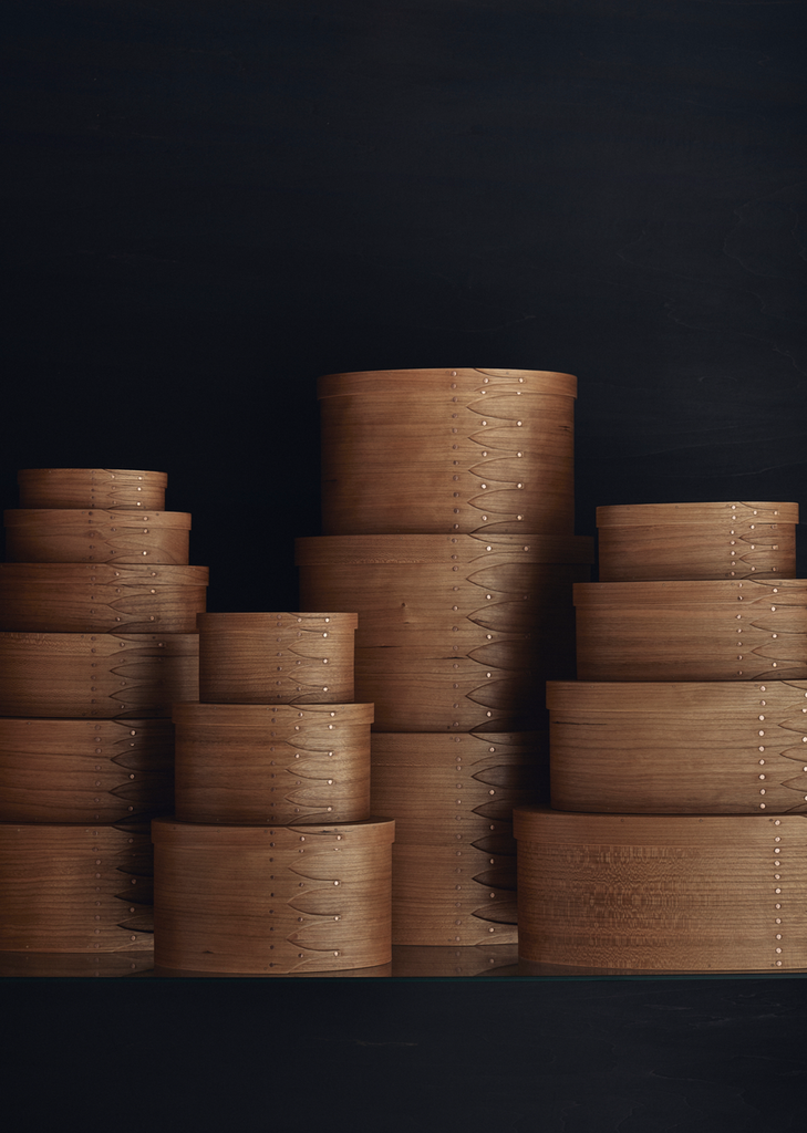 Oval Shaker Box, Cherry # 4