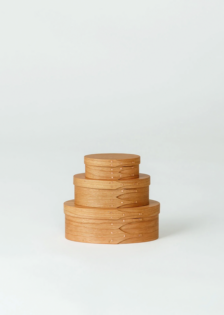 Oval Shaker Box, Cherry # 8