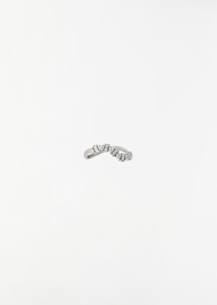Baguette Wave Ring