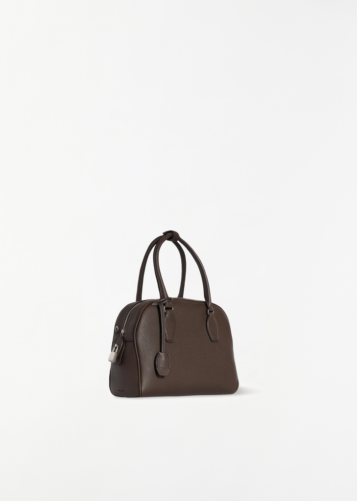 India 10.00 - Lux Grain Leather — Deep Brown