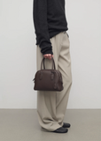 India 10.00 - Lux Grain Leather — Deep Brown