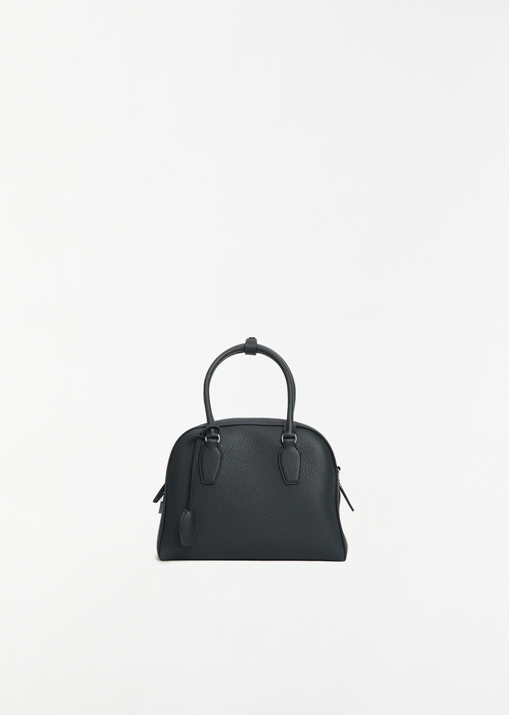 India 10.00 - Lux Grain Leather — Dark Pine Ans