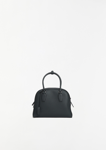 India 10.00 - Lux Grain Leather — Dark Pine Ans