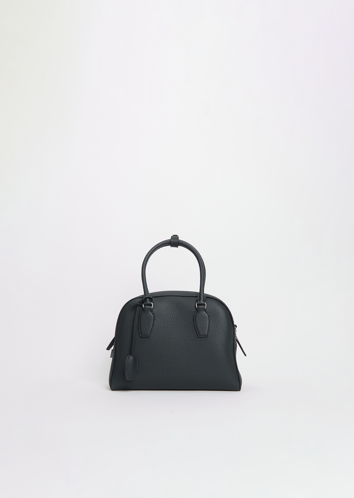 India 10.00 Leather Bag — Dark Pine Ans