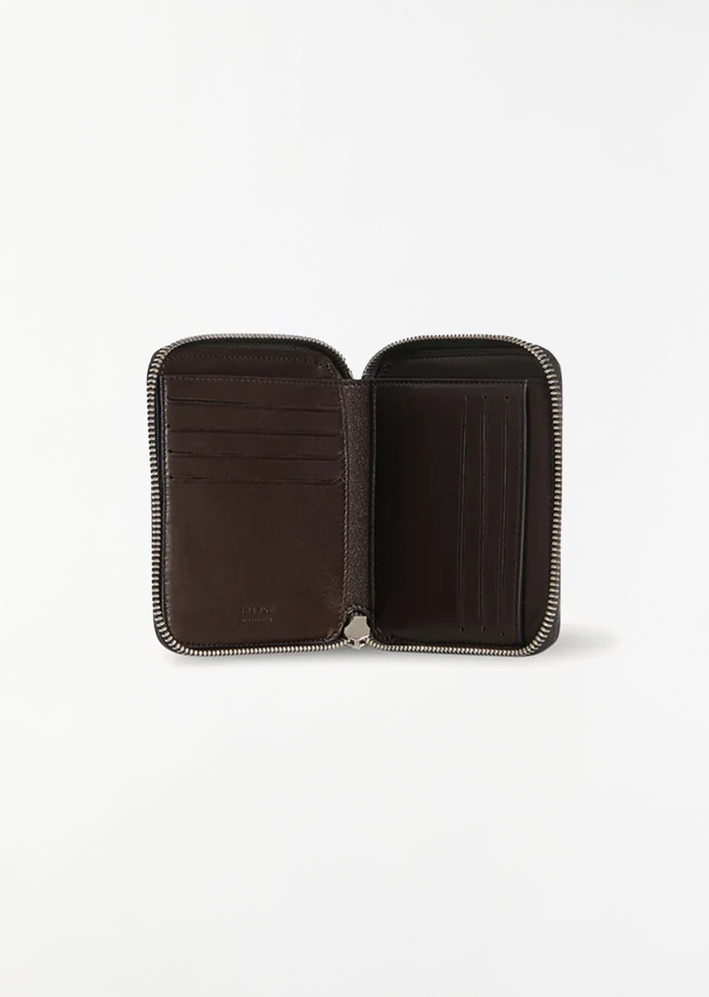 Leather Zip Wallet, Small – La Garçonne Leather Zip Wallet, Small – La Garçonne
