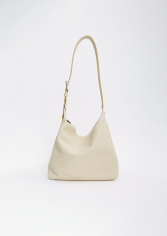 Isa Leather Bag — Porcelain