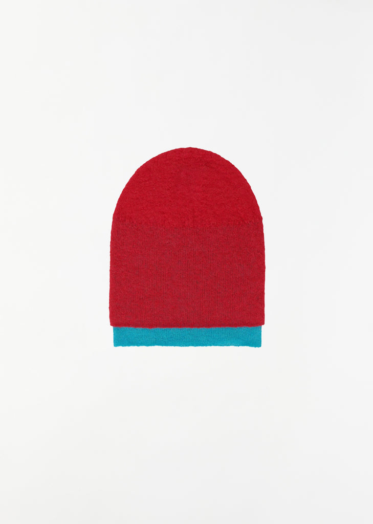 Interplay Beanie — Red-Hued