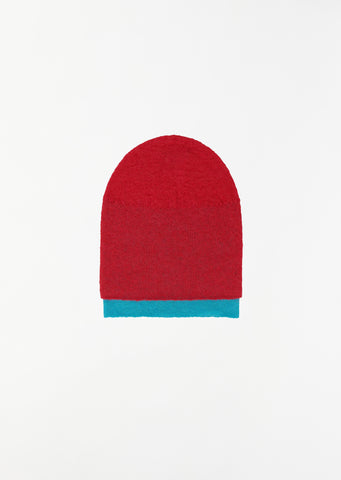 Interplay Beanie — Red-Hued