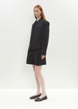 Washi Paper Ensemble U Jacket — Black