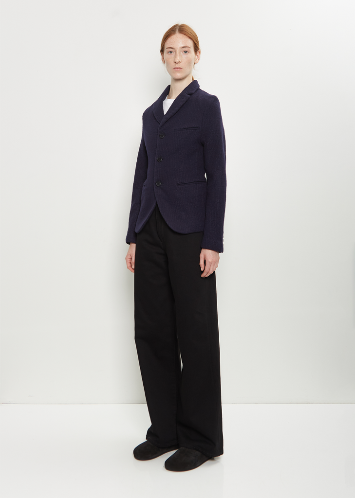 Cotton Wool Pinstripe Blazer