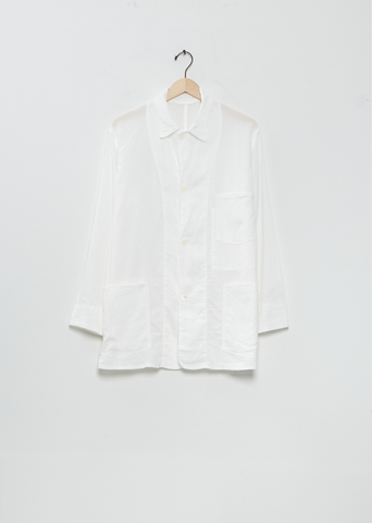 Cotton Oxford 1938 Jacket — White