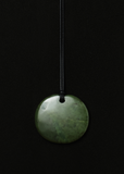 Medium Jade Full Moon Pendant