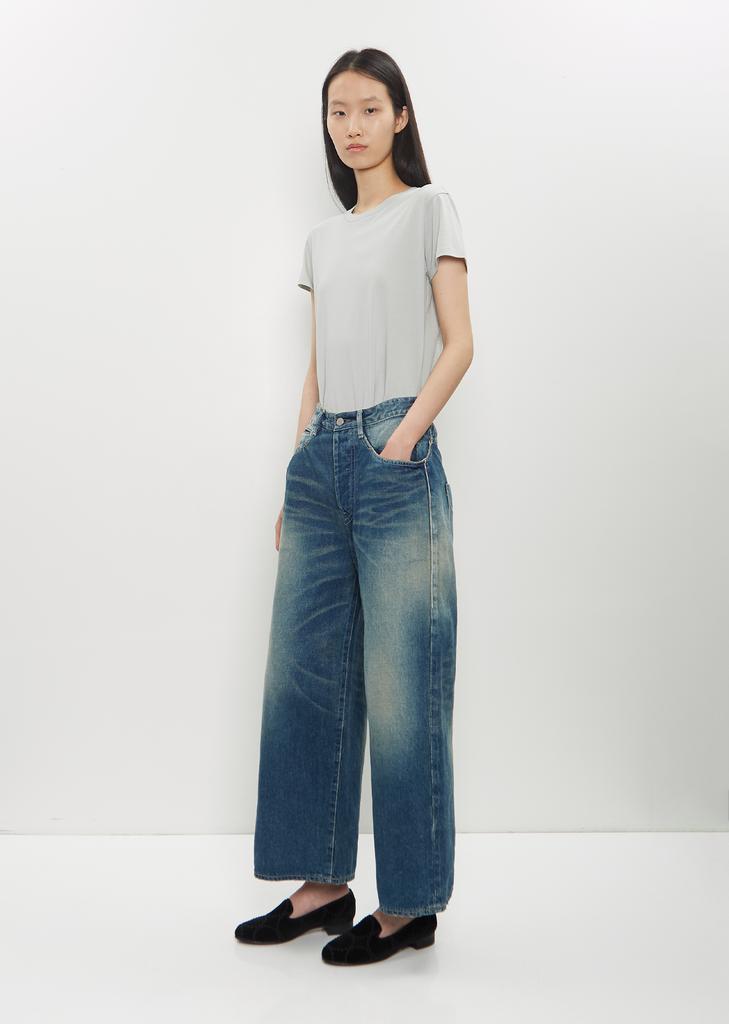 Always Always Cotton Linen Straight Denim