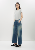 Always Always Cotton Linen Straight Denim