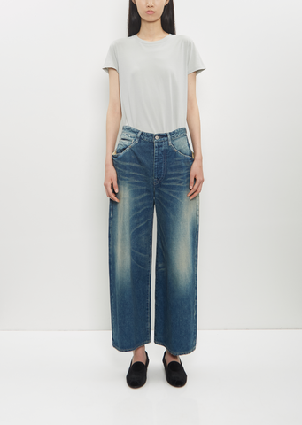 Always Always Cotton Linen Straight Denim
