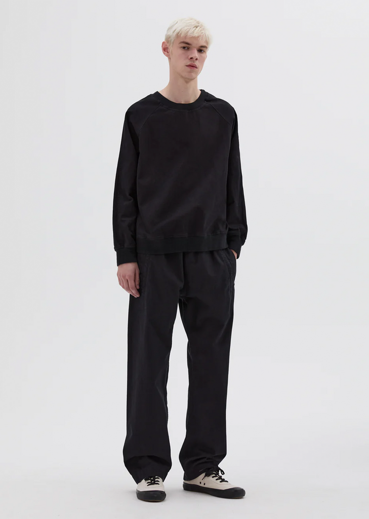 Cotton Wide Leg Jogger