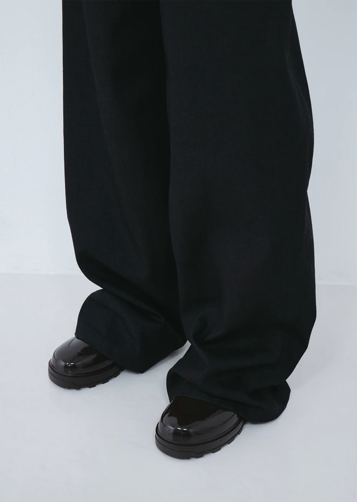 x Tretorn Beth Loafer — Shiny Black