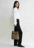 Belted Bucket Bag