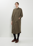 Breathing Cotton Shirt Dress
