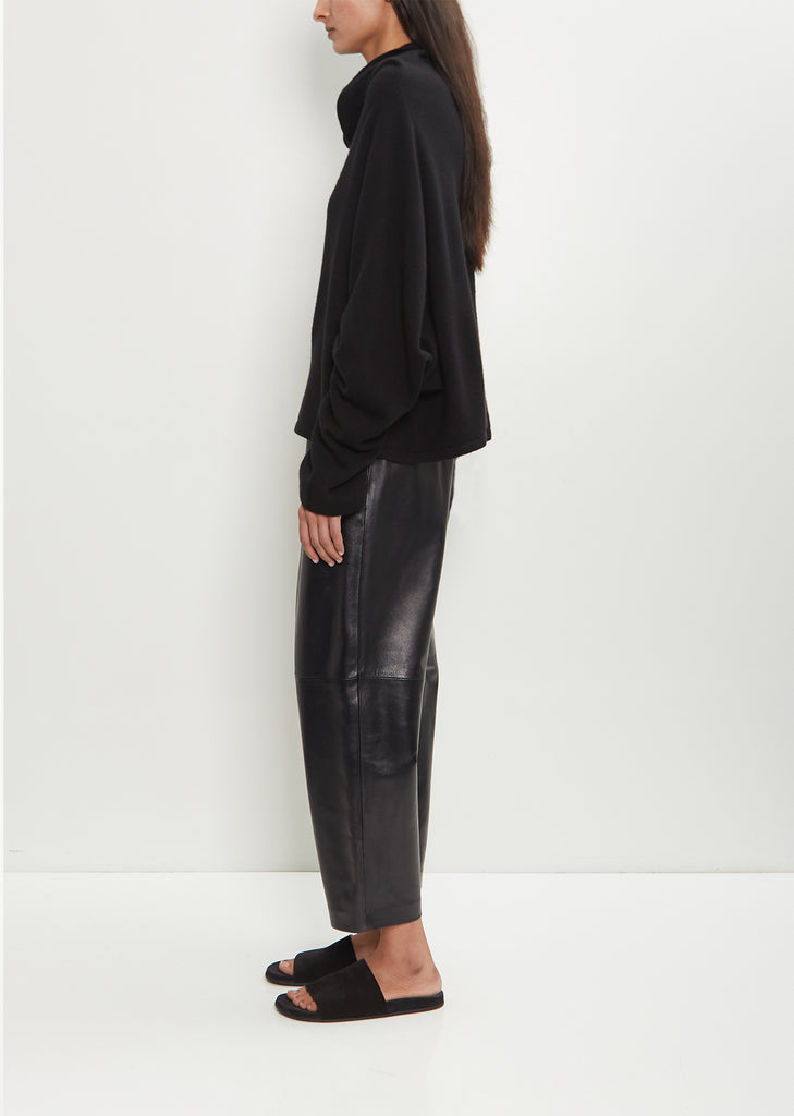 Cashmere Batwing T-Neck Knit