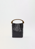 Leather Vertical Crisp Bag