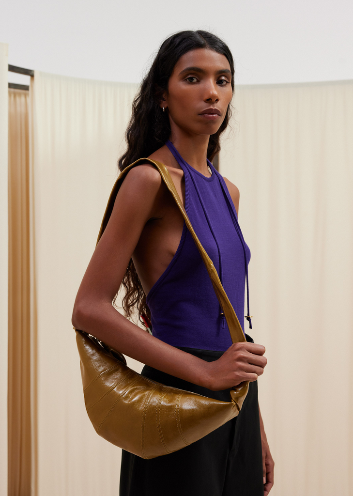 Medium Croissant Bag Fawn La Garconne