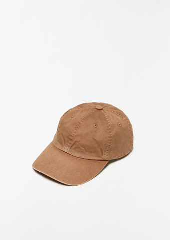 x Kijima Takayuki Dyed Cotton Cap — Light Brown
